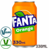 Fanta Orange Can 330ml