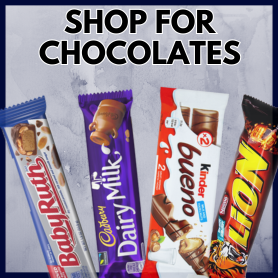 shop for UK British chocolates Cadbury Nestle Mars